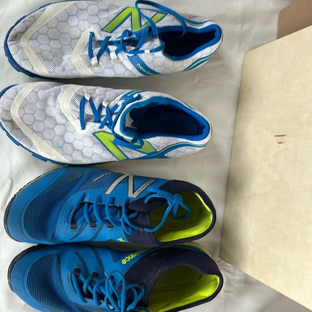 Two pair of new balance, size 13